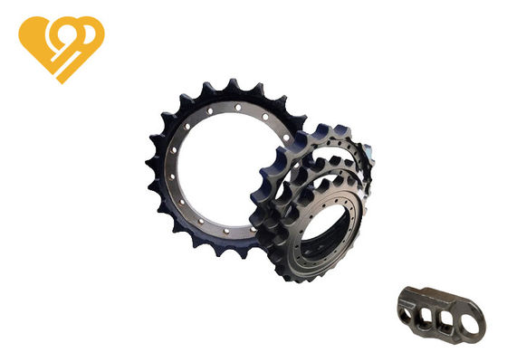 ZG40Mn Or 20CrMnTi Steel ZX300-1 HITACHI Construction Machinery Track Drive Sprocket