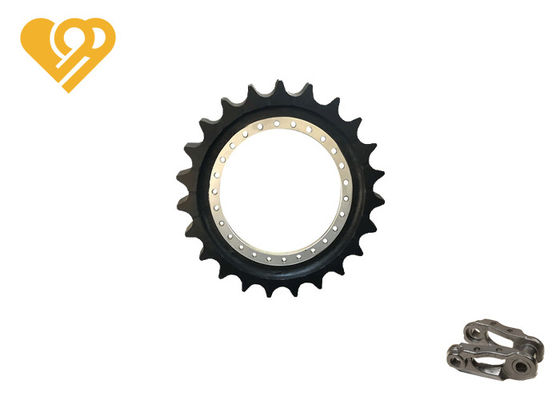 JS200 JCB Heat Treatment Drive Chain Sprocket Wheel Excavator Undercarriage Parts
