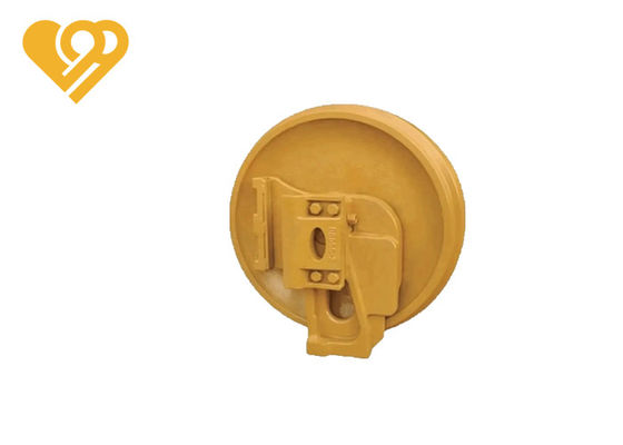 Bulldozer Undercarriage Parts Casting Front Idler Assembly ZG50Mn Steel Material