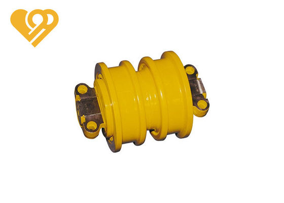 EX135 Mining Grade Undercarriage Rollers Komatsu OEM Spec Track Rollers With Forged Axles Global Stock 24-Month Warranty