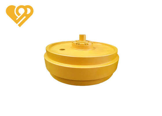 Komatsu D155 Bulldozer Track Idler Assembly - Forged Tension Roller