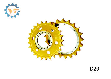 OEM Drive Sprocket Bulldozer Undercarriage Parts With 4-10 Mm HRC Depth
