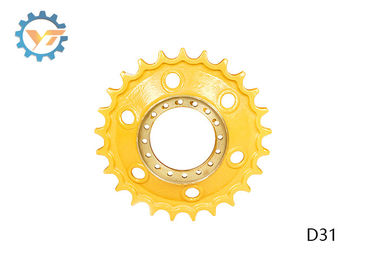 OEM Drive Sprocket Bulldozer Undercarriage Parts With 4-10 Mm HRC Depth
