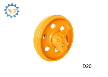 D20 Bulldozer Track Idler Parts , Front Idler Assy With High Torque Transfer