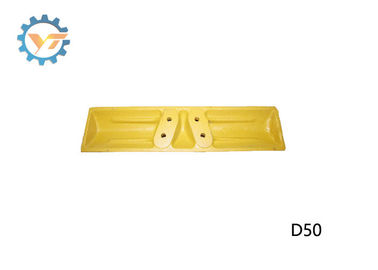 D50 Bulldozer Swamp Shoe Yellow Track Shoe Assembly For Earthmoving Spare Parts