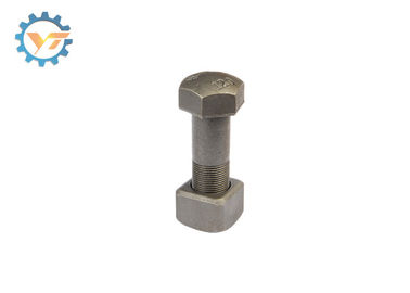 Grade 12.9 Track Shoe Bolts And Nuts For Bulldozer & Excavator Assembly