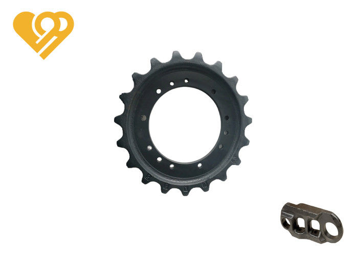 ZG40Mn Or 20CrMnTi Steel ZX300-1 HITACHI Construction Machinery Track Drive Sprocket