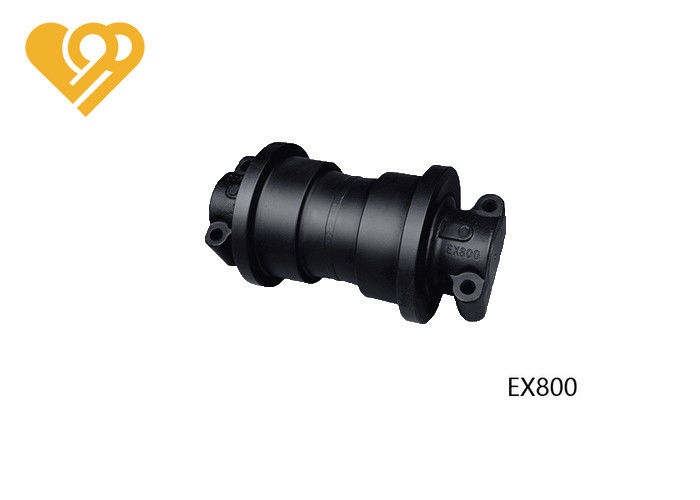 Single Flange Bottom Track Rollers For SK200 KOBELCO Excavator and Durable Rollers for Material Handling