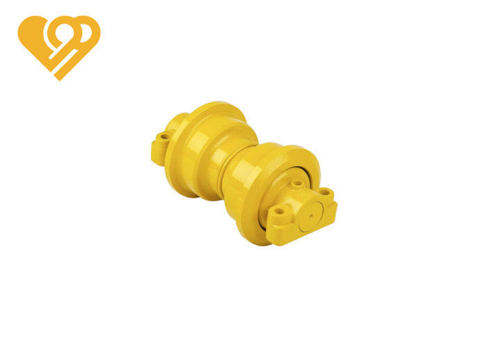Heat Treatment Bulldozer Undercarriage Parts Heavy Duty D375 Track Bottom Roller With Forged Steel For Komatsu Bulldozer 195-30-01011