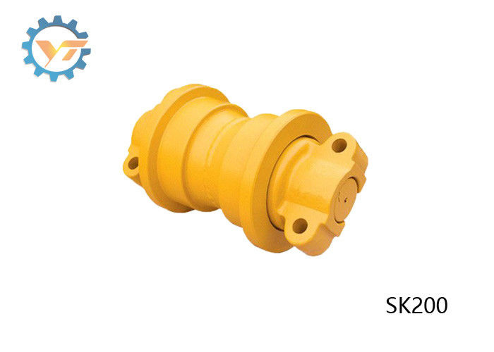 Single Flange Bottom Track Rollers For SK200 KOBELCO Excavator
