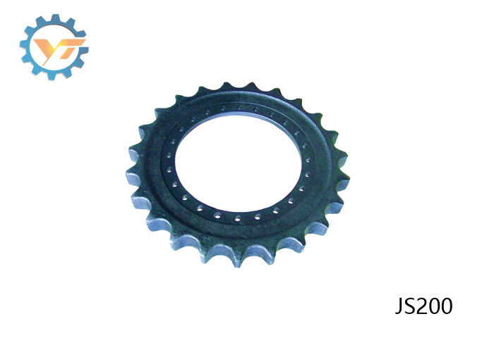 Heat Treatment Drive Chain Sprocket Wheel JS200 JCB Excavator Parts