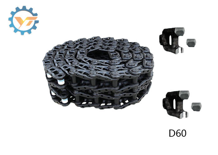 High Performance Undercarriage Track Chain , D60 Dozer Track Chains Replacement