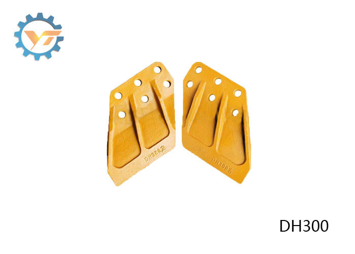 DH300 DAEWOO Excavator Bucket Side Cutters With Heat Treated
