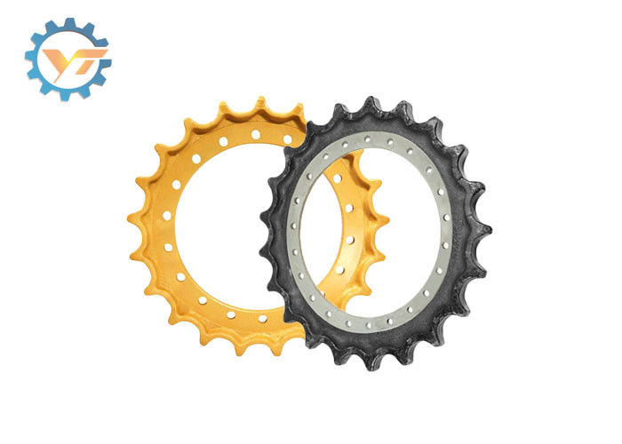 Quench Tempering ZG40Mn KOMATSU Excavator Drive Sprockets