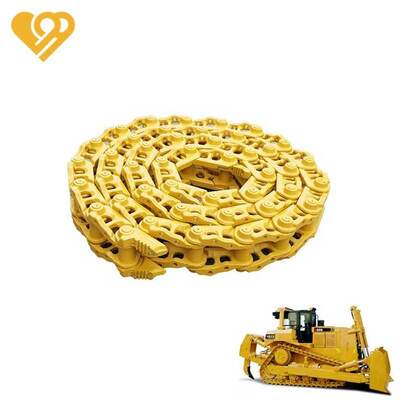 Quality Forged Steel Heat-Treated Track Chain Assy & Track Link Assembly for CAT D4H Bulldozer Undercarriage Parts factory